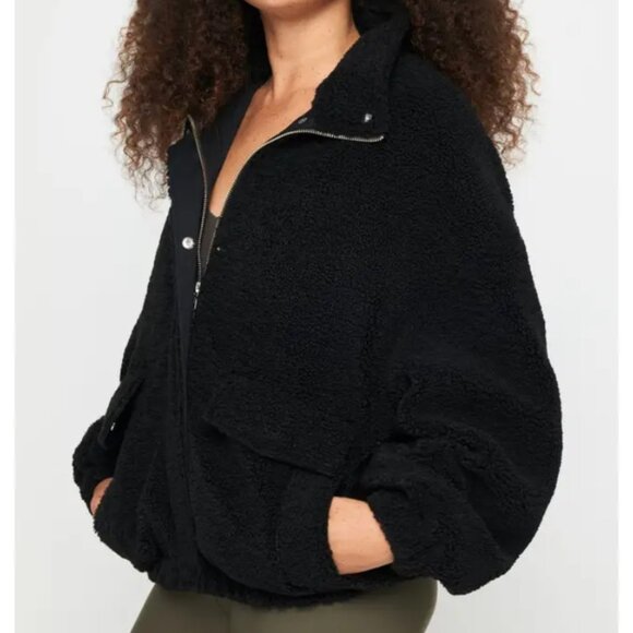 Spiritual Gangster - Marcel Sherpa Jacket - Size Small - Picture 1 of 9